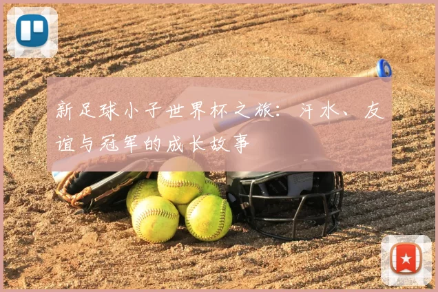 新足球小子世界杯之旅：汗水、友谊与冠军的成长故事