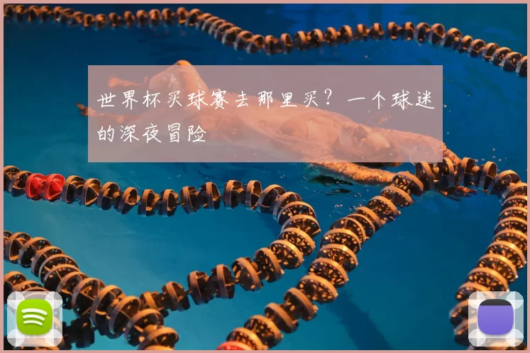 世界杯买球赛去那里买?一个球迷的深夜冒险